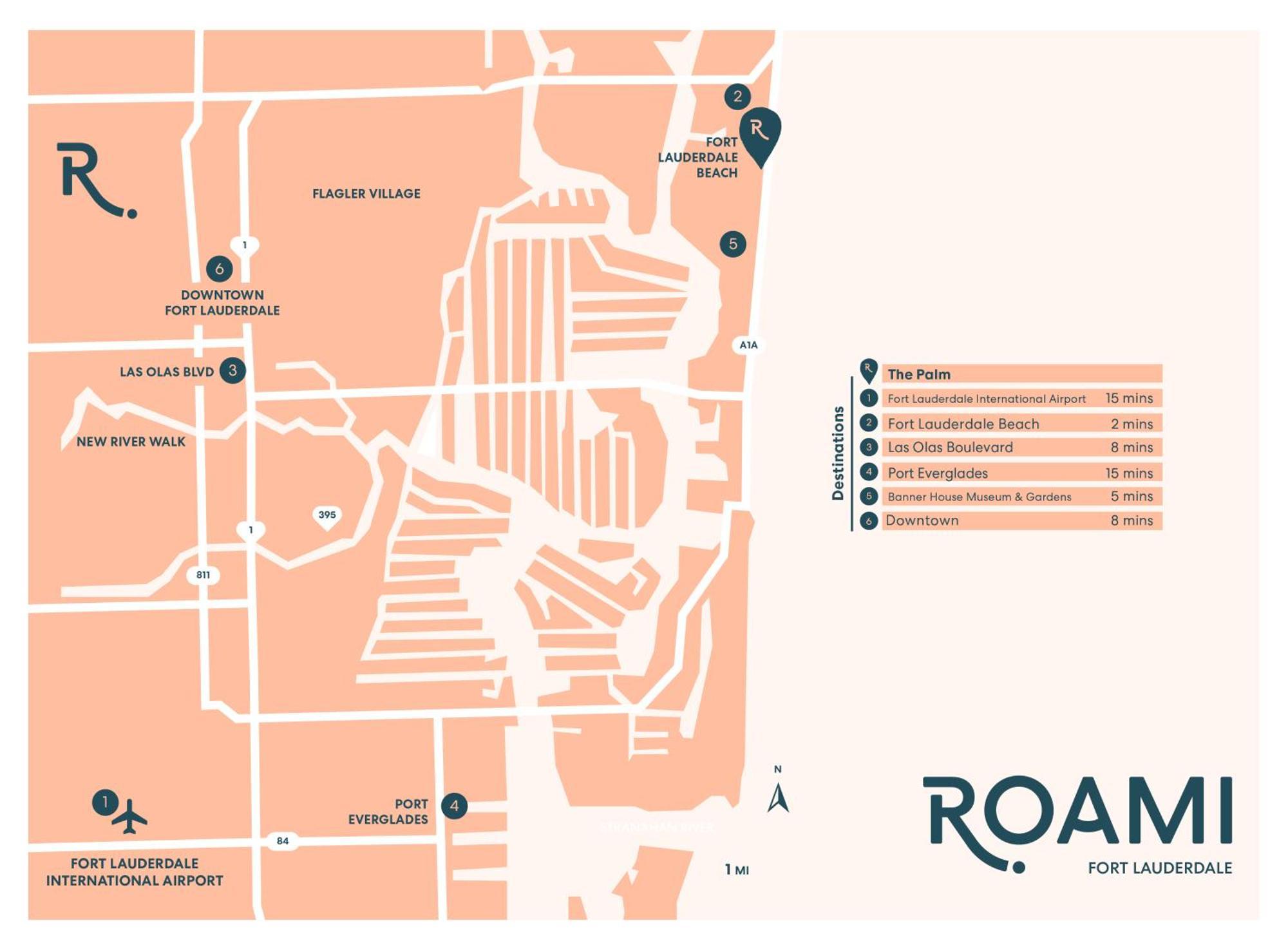 Roami At The Palm Apartment ฟอร์ต ลอเดอร์เดล ภายนอก รูปภาพ